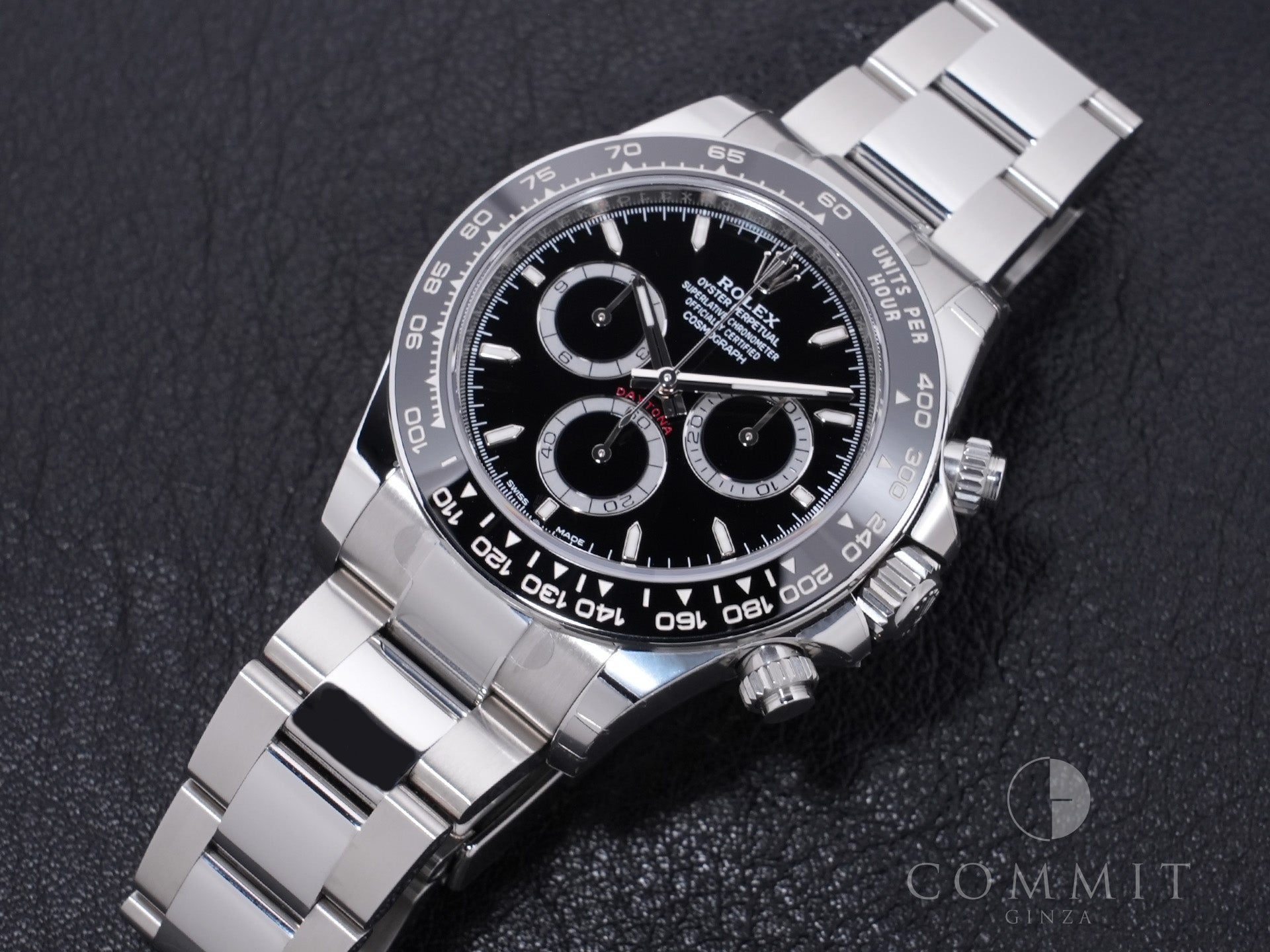 ロレックス デイトナ Ref.126500LN SS ブラック文字盤 美品 rjf626xe