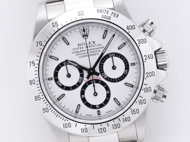 ロレックス デイトナ エルプリメロ Ref.16520 SS ホワイト文字盤 中古 R6ZZFJ58