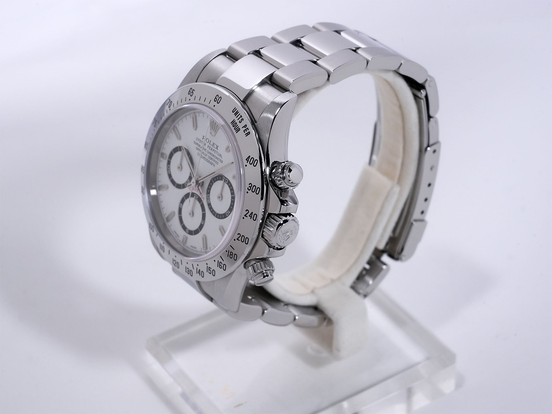 ロレックス デイトナ エルプリメロ Ref.16520 SS ホワイト文字盤 中古 R6ZZFJ58