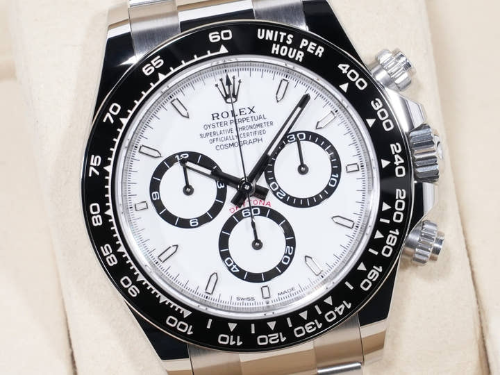 ロレックス デイトナ Ref.126500LN ステンレススチール ホワイト文字盤 未使用 yzzya998