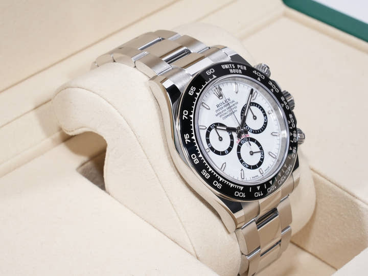 ロレックス デイトナ Ref.126500LN ステンレススチール ホワイト文字盤 未使用 yzzya998