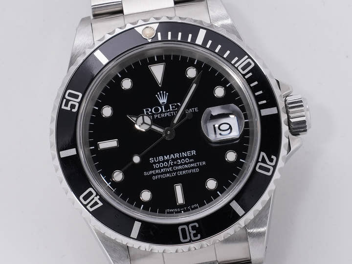 ロレックス サブマリーナー デイト Ref.16610 ステンレススチール ブラック文字盤 中古 4xpvurp5