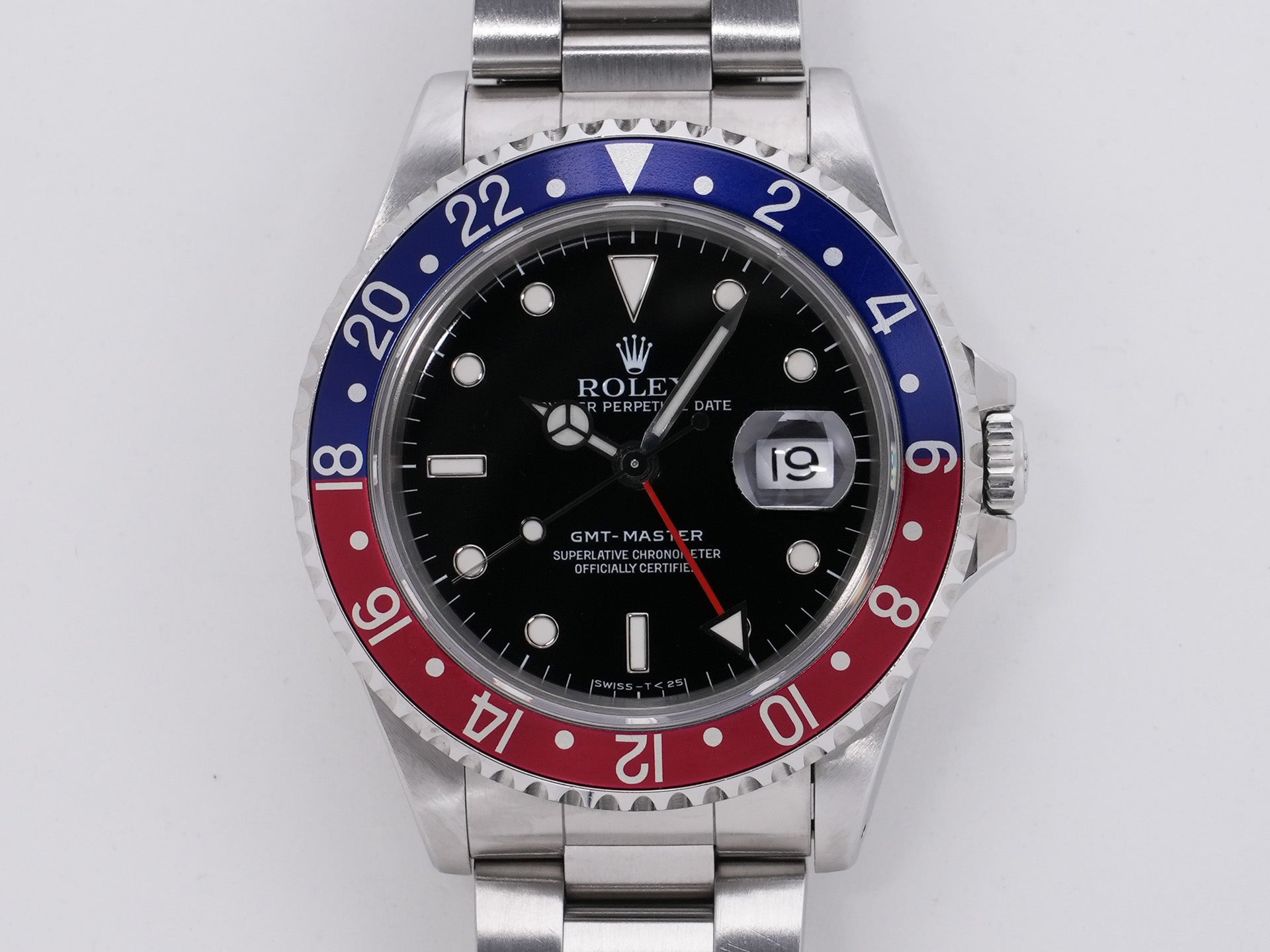 ロレックス GMTマスター Ref.16700 ステンレススチール ブラック文字盤 オイスターブレスレット 中古 on5k4tsz