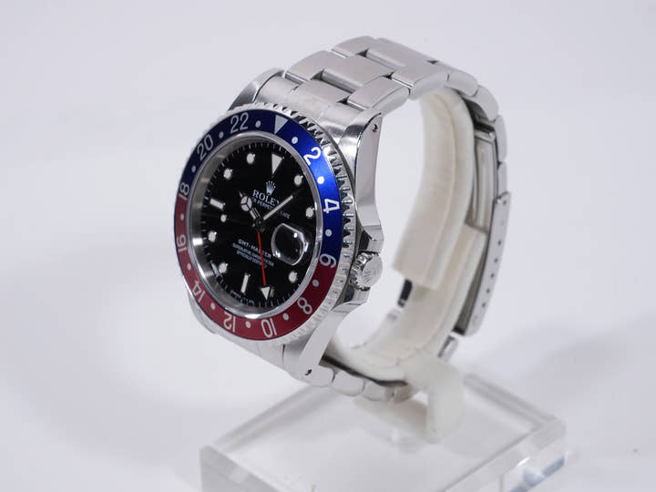 ロレックス GMTマスター Ref.16700 ステンレススチール ブラック文字盤 オイスターブレスレット 中古 on5k4tsz