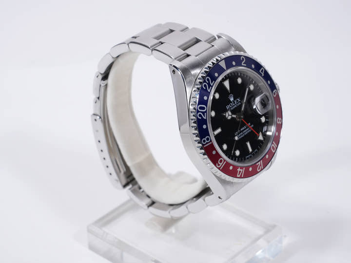 ロレックス GMTマスター Ref.16700 ステンレススチール ブラック文字盤 オイスターブレスレット 中古 on5k4tsz