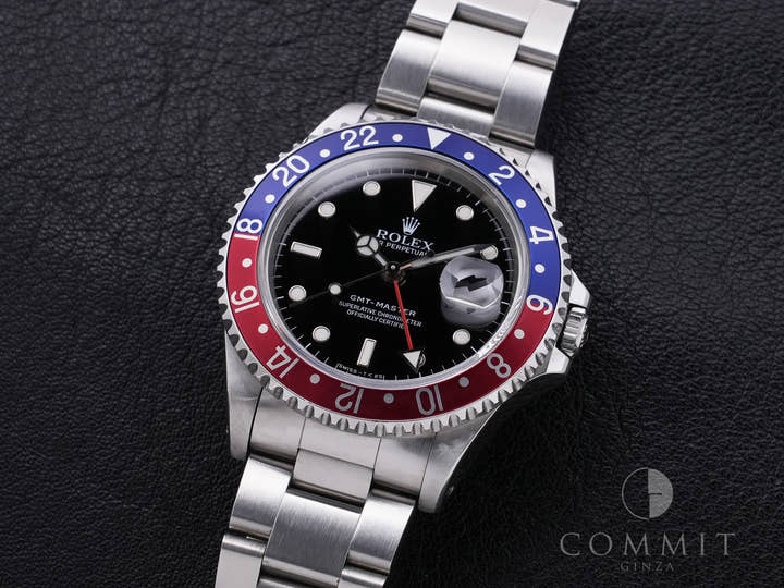 ロレックス GMTマスター Ref.16700 ステンレススチール ブラック文字盤 オイスターブレスレット 中古 on5k4tsz