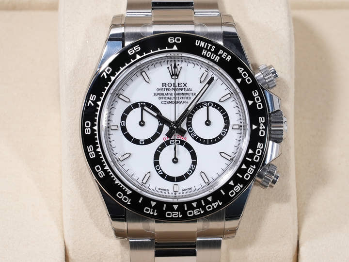 ロレックス デイトナ Ref.126500LN ステンレススチール ホワイト文字盤 未使用 miy95rni