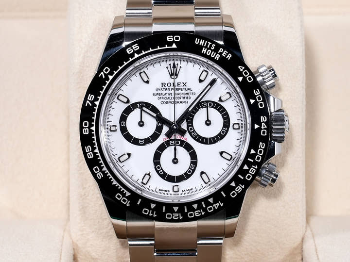 ロレックス デイトナ Ref.116500LN ステンレススチール ホワイト文字盤 美中古 bshobtob