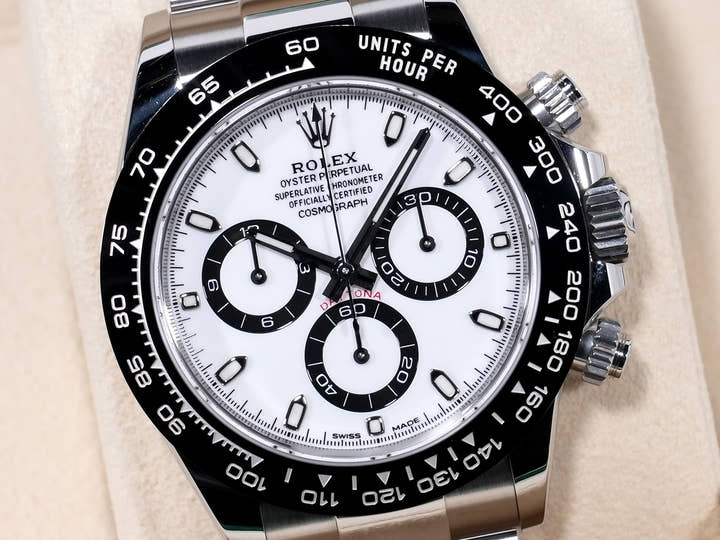 ロレックス デイトナ Ref.116500LN ステンレススチール ホワイト文字盤 美中古 bshobtob