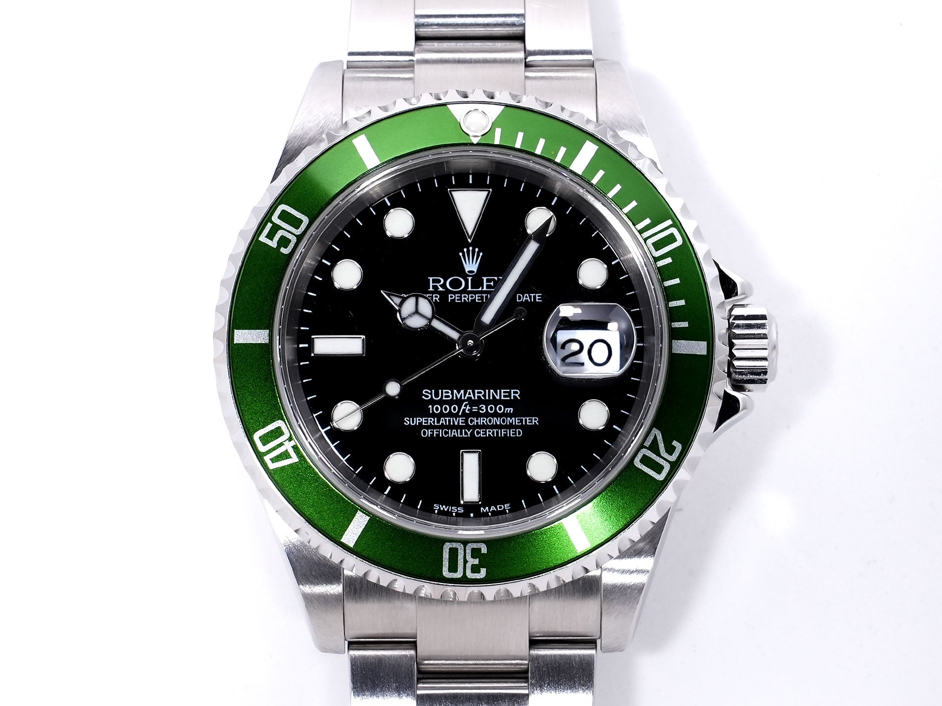 ロレックス サブマリーナー デイト Ref.16610LV ステンレススチール ブラック文字盤 中古 7oo93sh8