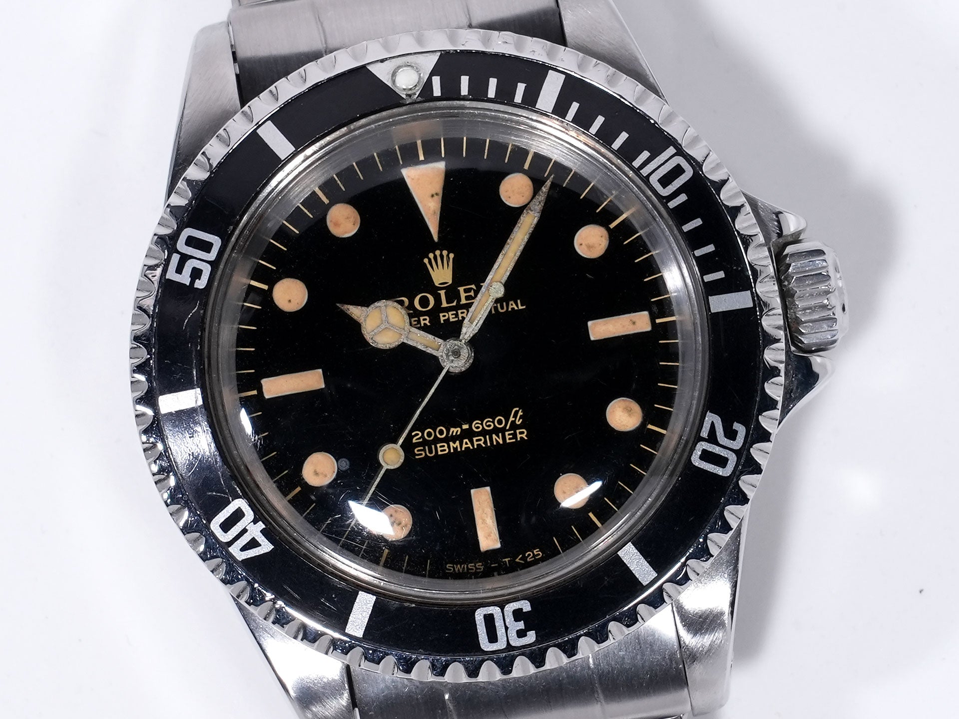 ロレックス サブマリーナー Ref.5513M ステンレススチール ブラック文字盤 中古 6pkdbgdy