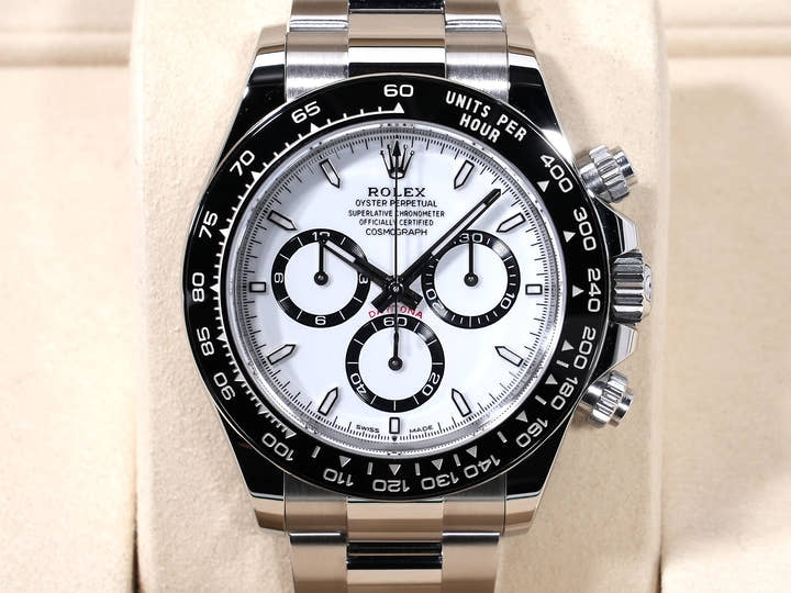 ロレックス デイトナ Ref.126500LN ステンレススチール ホワイト文字盤 美品 9ibg5sa9