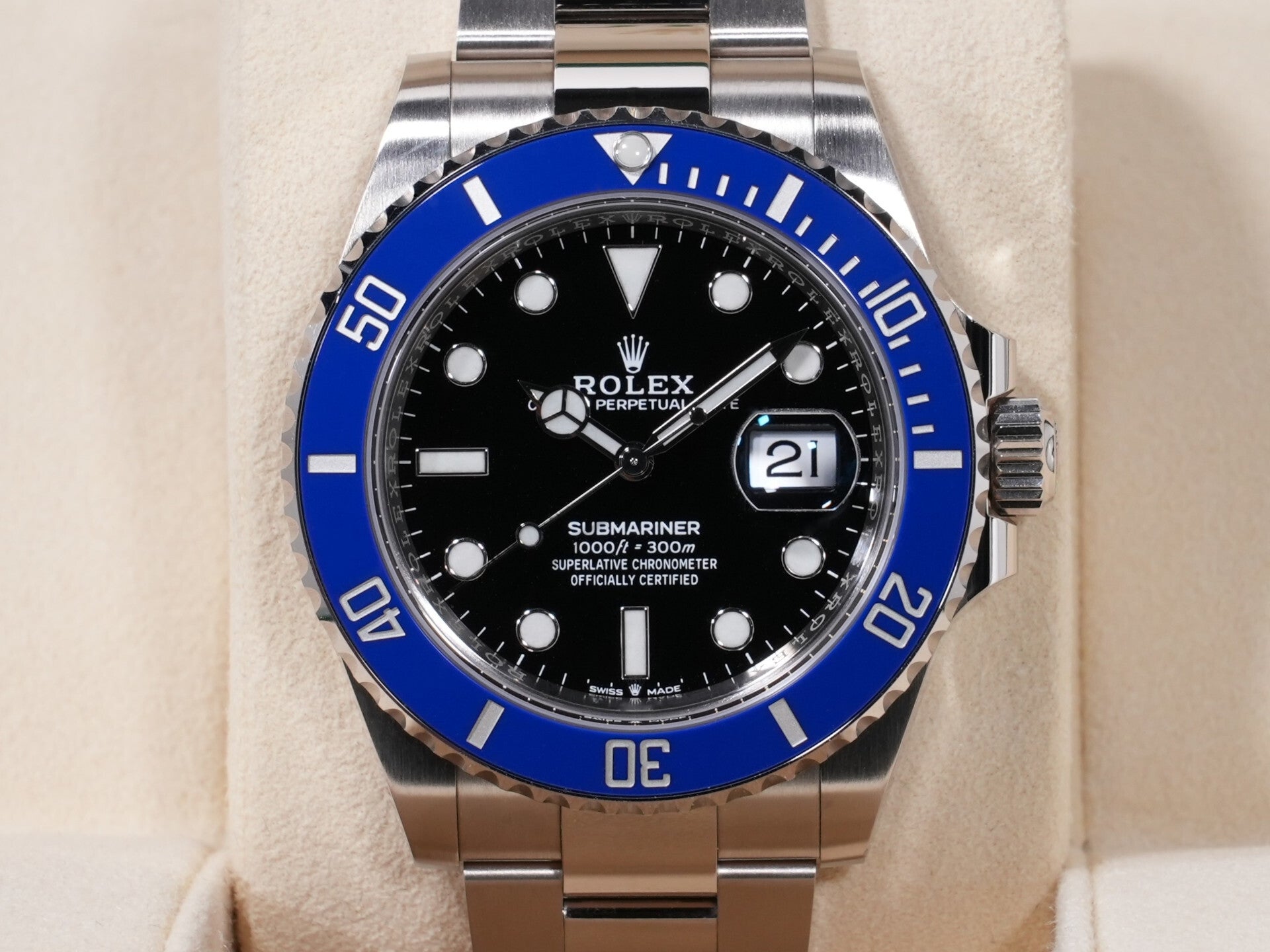 ロレックス サブマリーナー デイト Ref.126619LB ホワイトゴールド ブラック文字盤 中古 wgqo9kuo