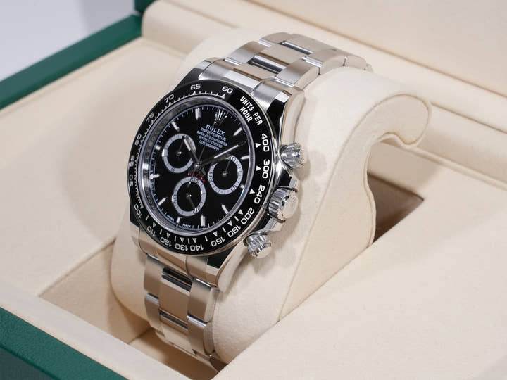 ロレックス デイトナ Ref.126500LN ステンレススチール ブラック文字盤 未使用 fki6md2x