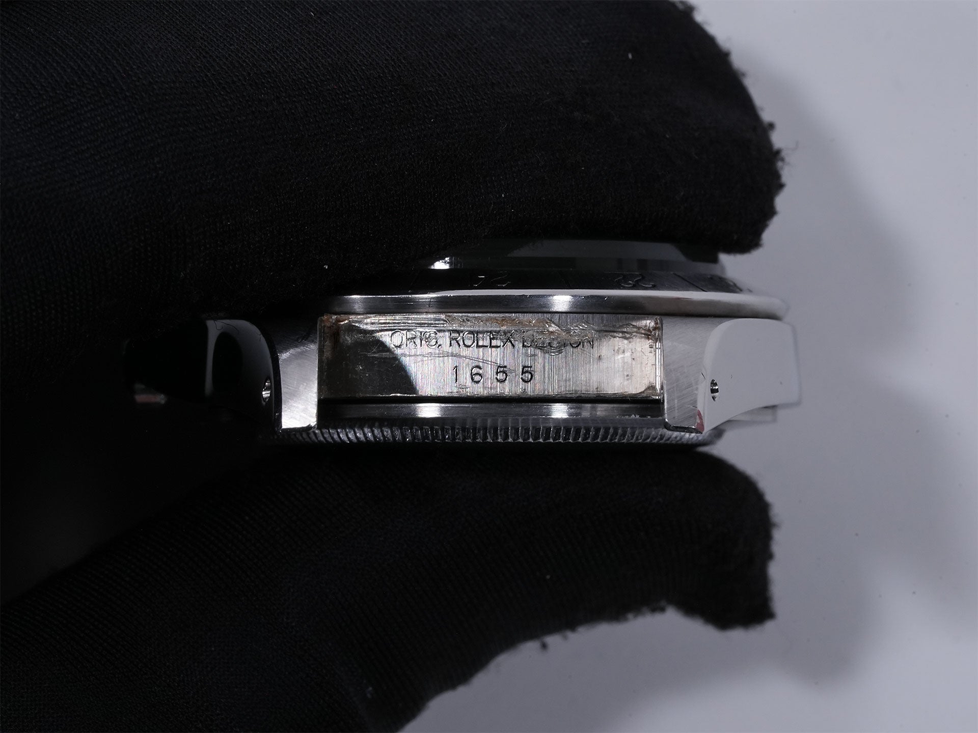 Rolex Explorer II Ref. 1655 Stainless Steel Black Dial Pre-owned (iiedsibg)