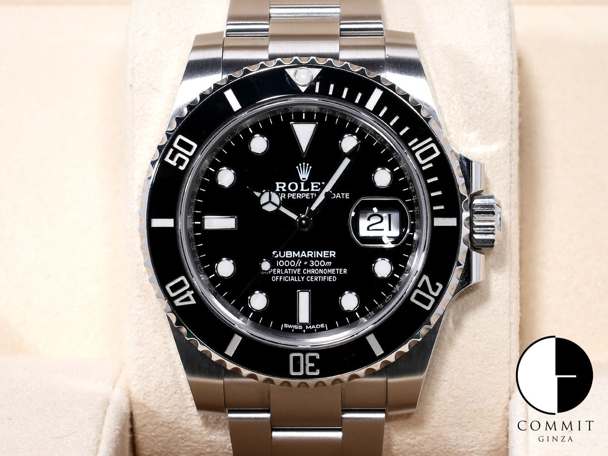 Rolex Submariner Date Ref. 116610LN Stainless Steel Black Dial Pre-owned 24fcyixp