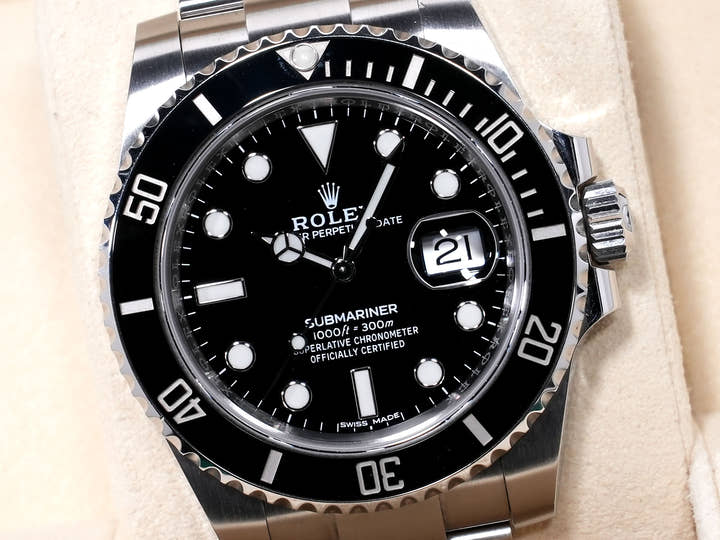 Rolex Submariner Date Ref. 116610LN Stainless Steel Black Dial Pre-owned 24fcyixp