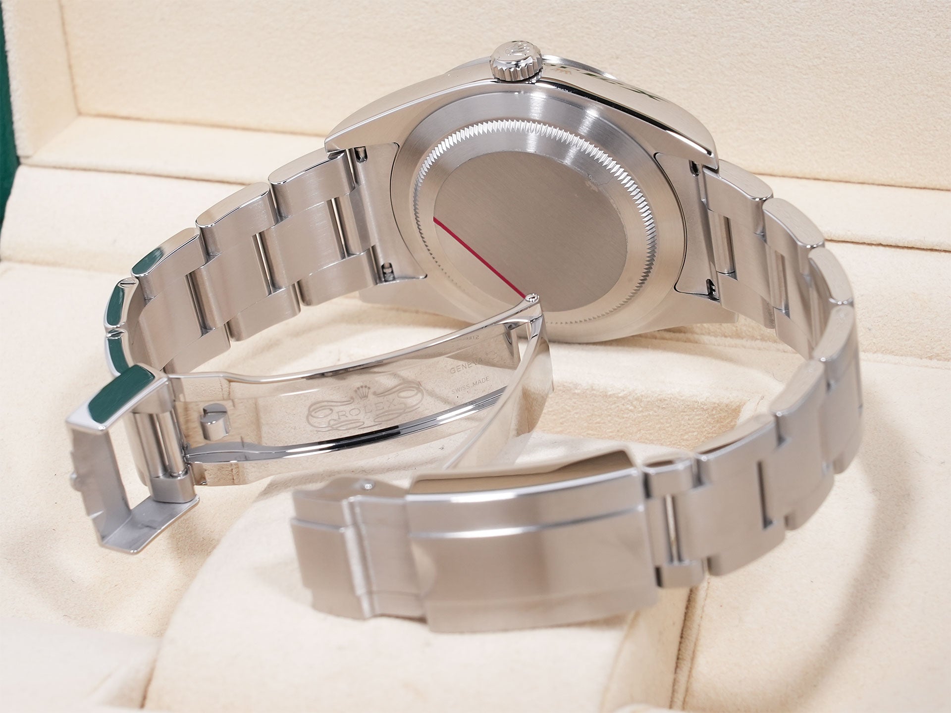 ロレックス エクスプローラーI Ref.214270 ステンレススチール ブラック文字盤 美中古 8qxozj9b