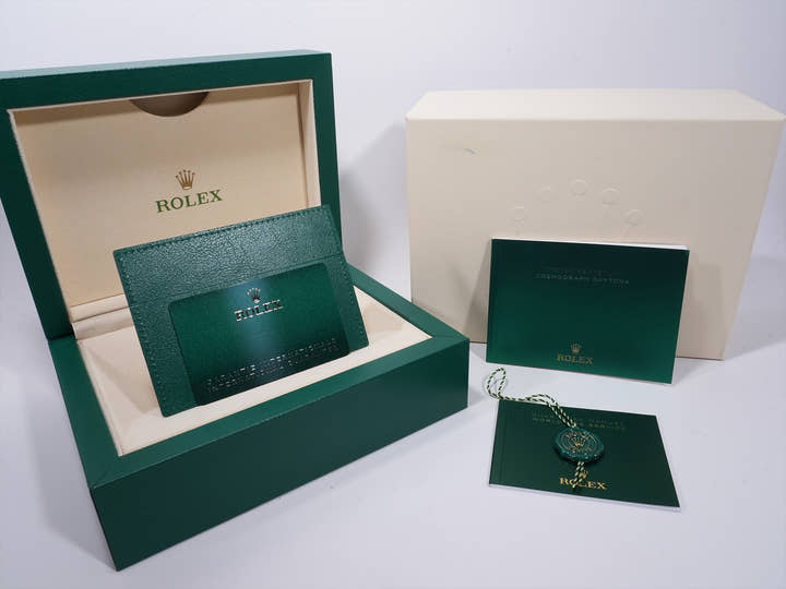 Rolex Daytona Ref. 116509 White Gold Blue Dial Unused dezjm4sy