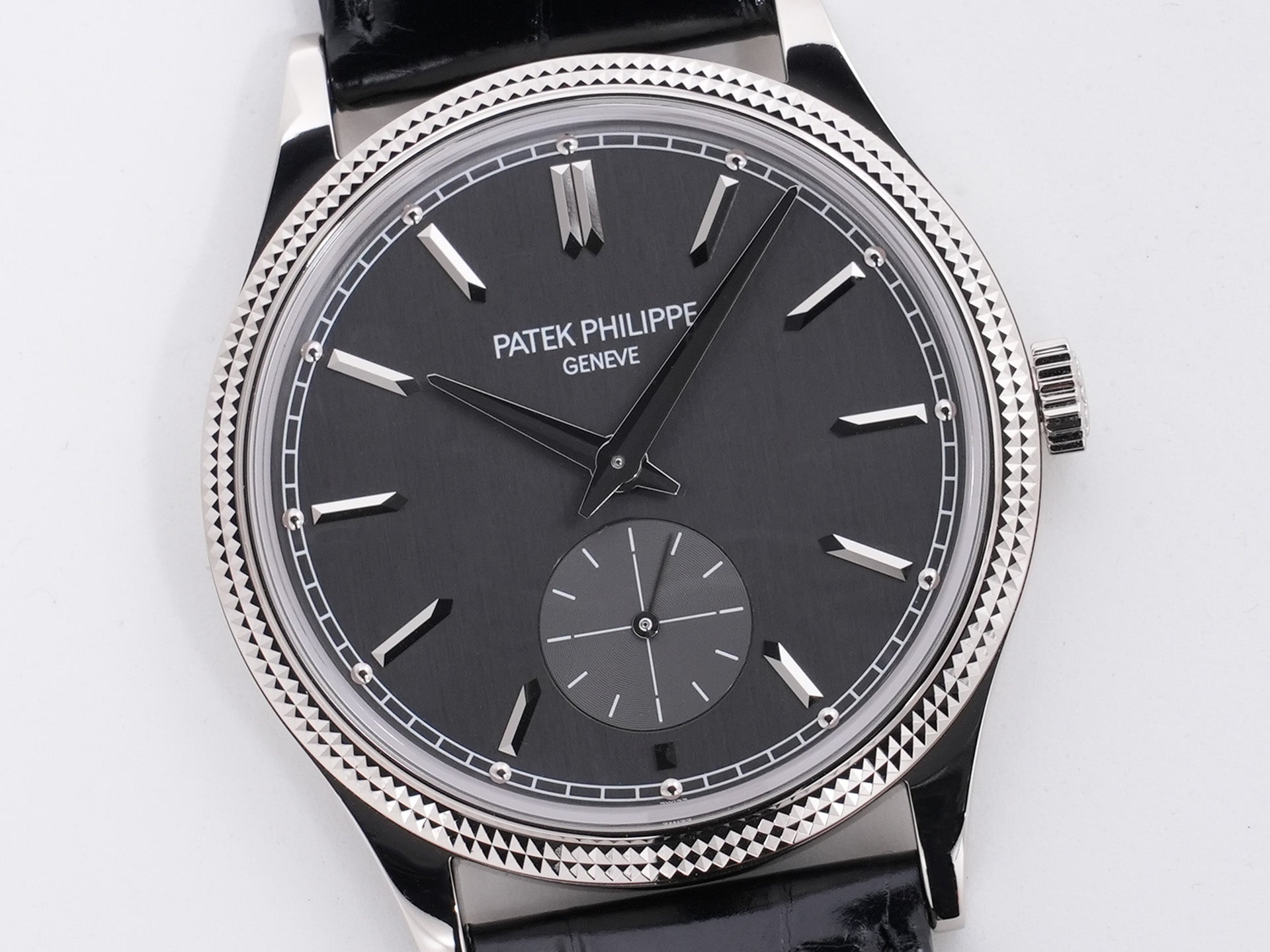 パテックフィリップ カラトラバ Ref.6119G-001 ホワイトゴールド グレー文字盤 未使用 oyfpyh7j