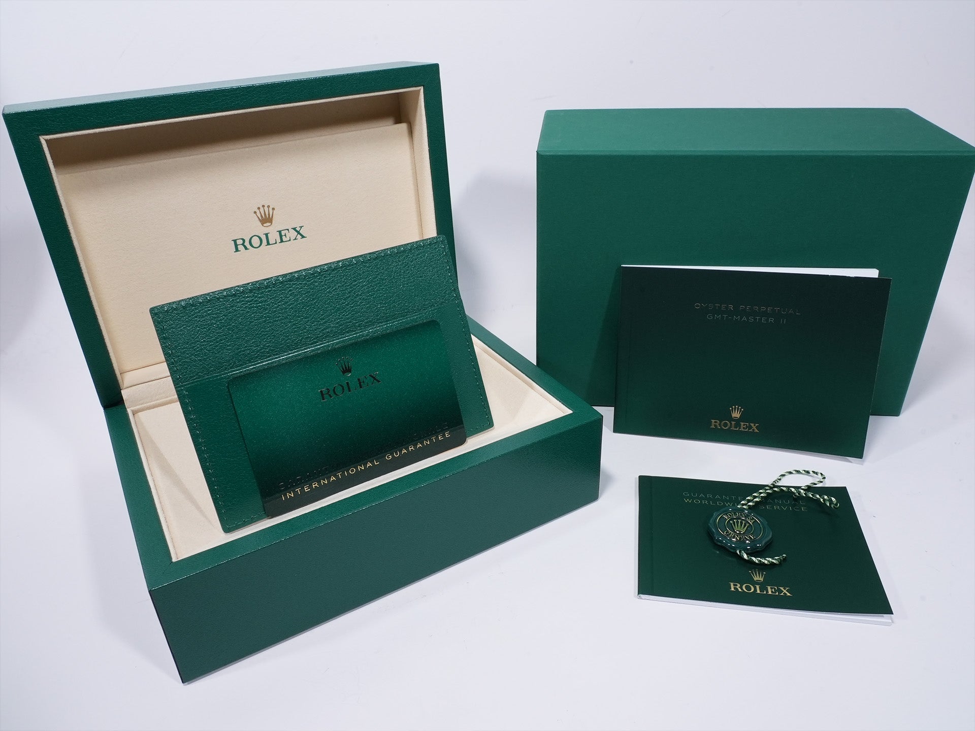 Rolex GMT-Master II Ref. 126710GRNR Stainless Steel Black Dial Jubilee Bracelet Unused 7gezfpxz