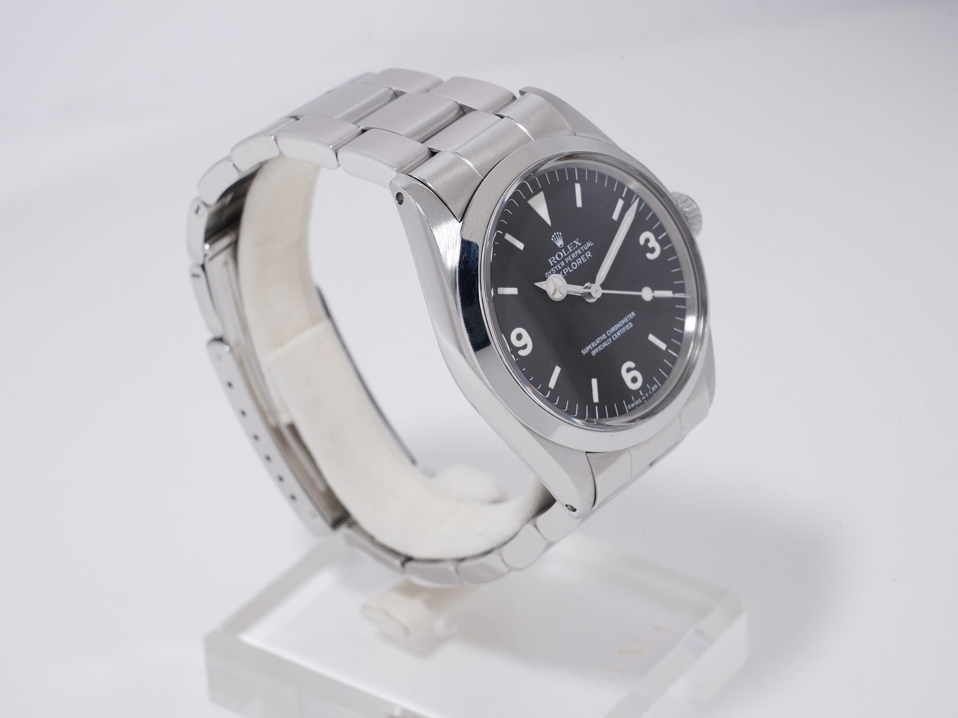 Rolex Explorer I Ref. 1016 Stainless Steel Black Dial Pre-owned mz4qcqiq