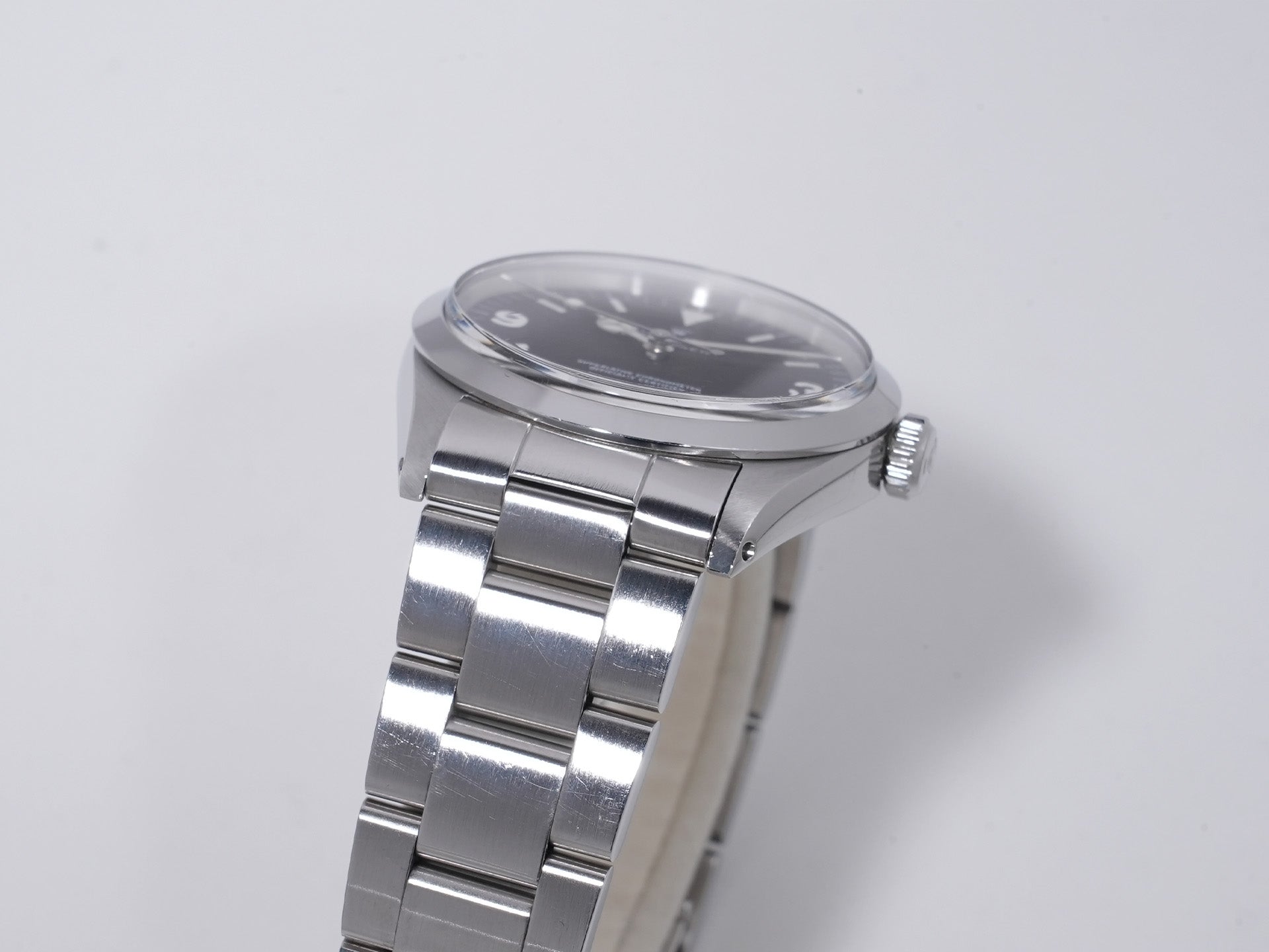 Rolex Explorer I Ref. 1016 Stainless Steel Black Dial Pre-owned mz4qcqiq