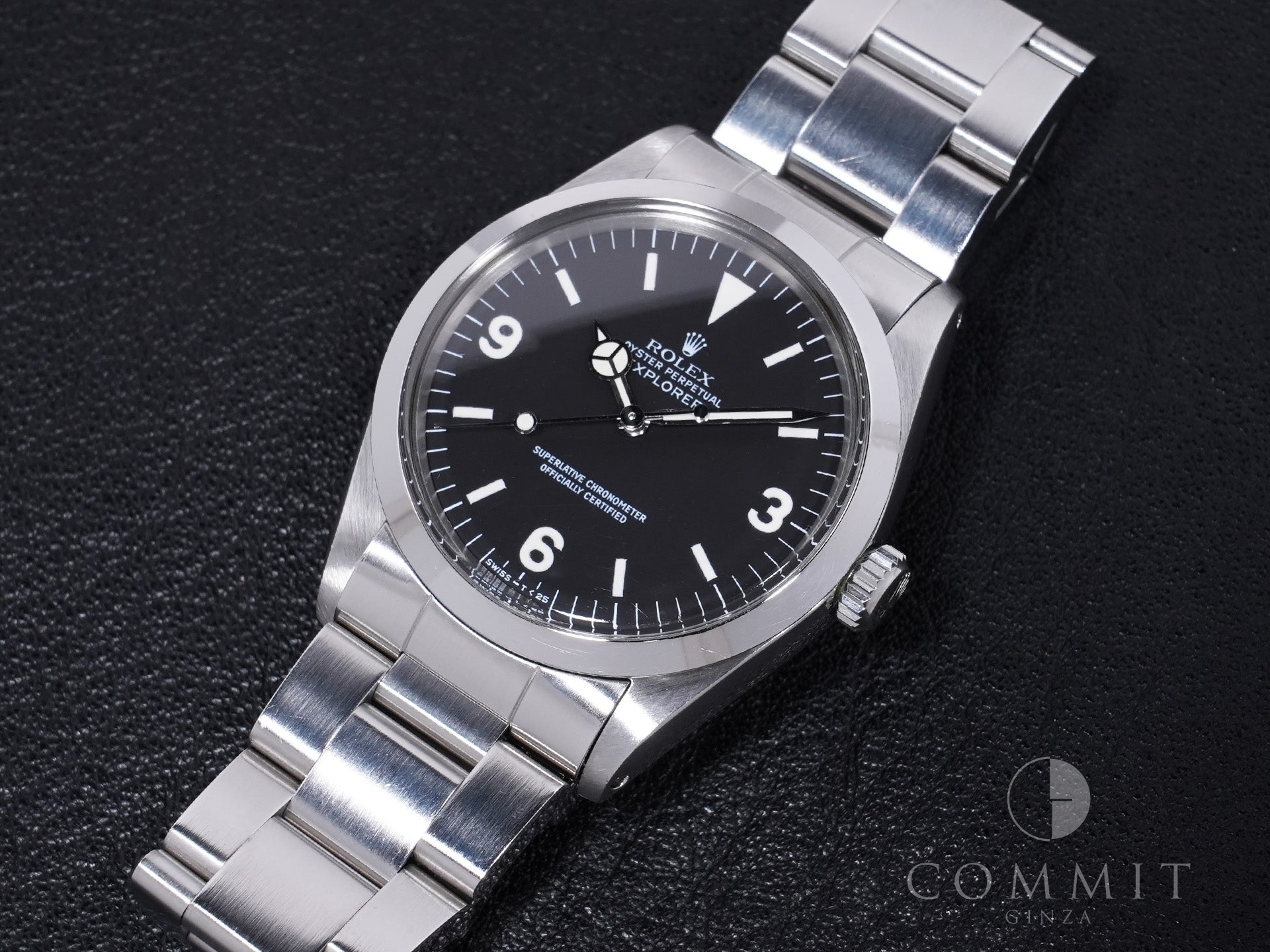 Rolex Explorer I Ref. 1016 Stainless Steel Black Dial Pre-owned mz4qcqiq