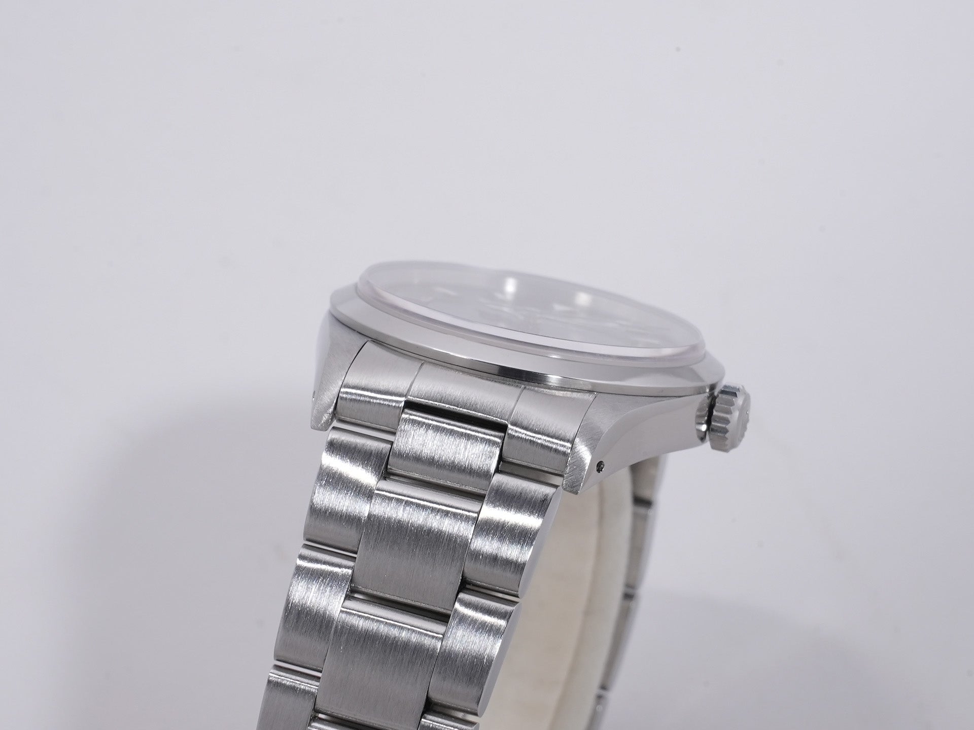 Rolex Explorer I Ref. 14270 Stainless Steel Black Dial Pre-owned  (hsau2tw likely refers to an item ID or code and is not translated)