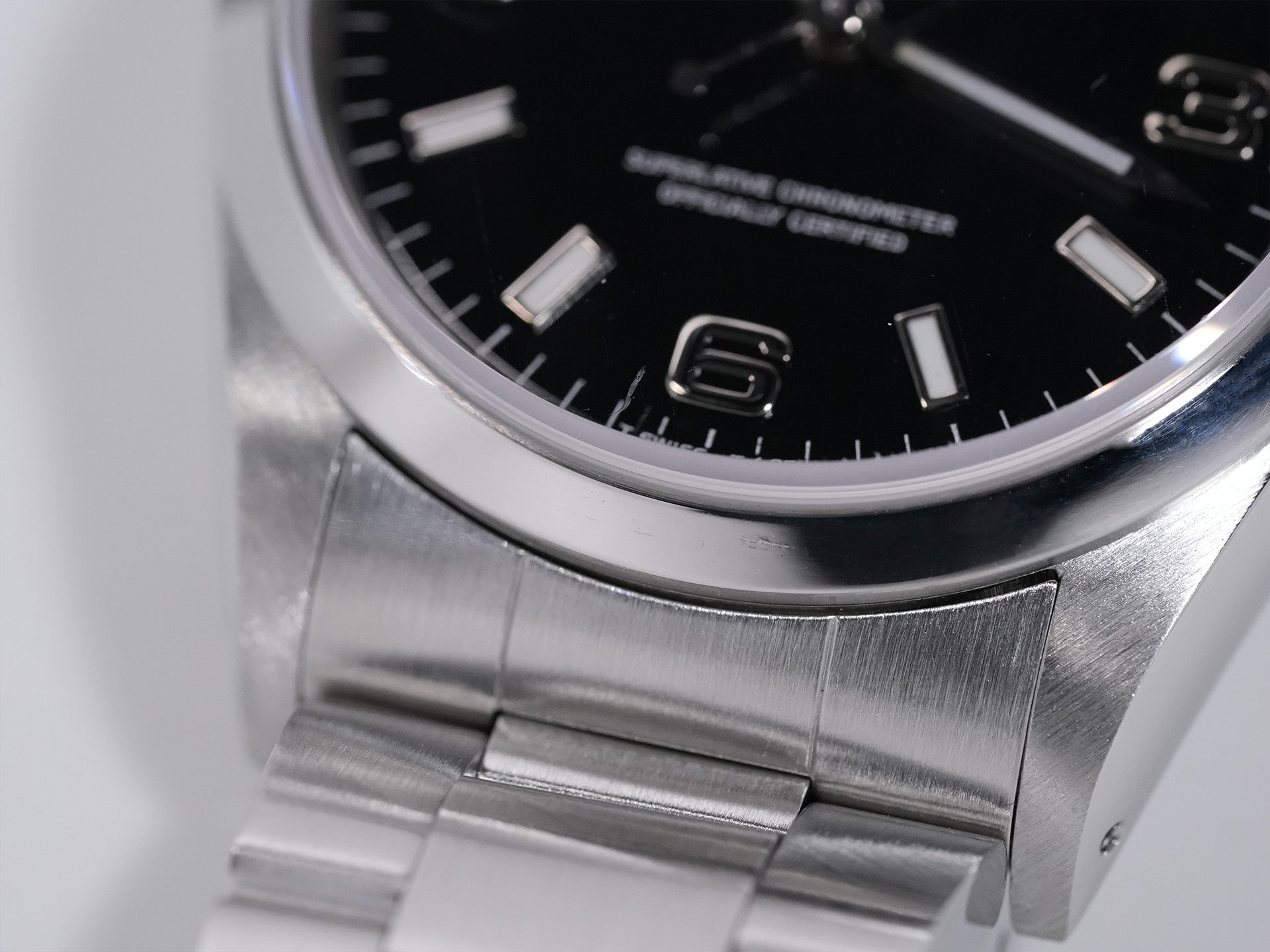 Rolex Explorer I Ref. 14270 Stainless Steel Black Dial Pre-owned  (hsau2tw likely refers to an item ID or code and is not translated)
