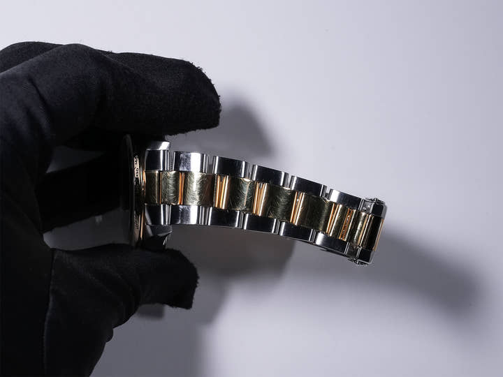 Rolex Daytona El Primero Ref. 16523 Stainless Steel/Yellow Gold Black Dial Pre-owned  tceaijy7