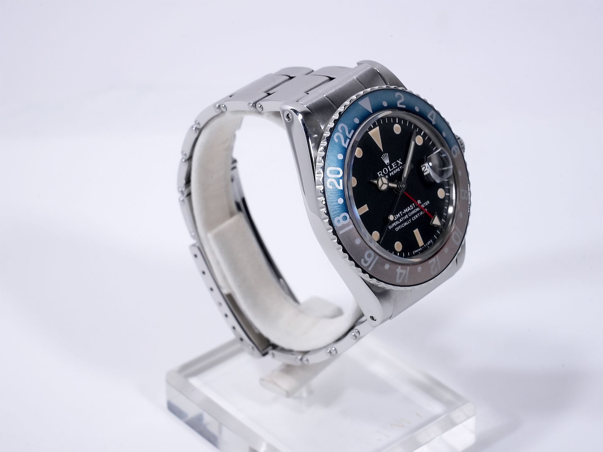 ロレックス GMTマスター Ref.1675 ステンレススチール ブラック文字盤 中古 hs3aeao6