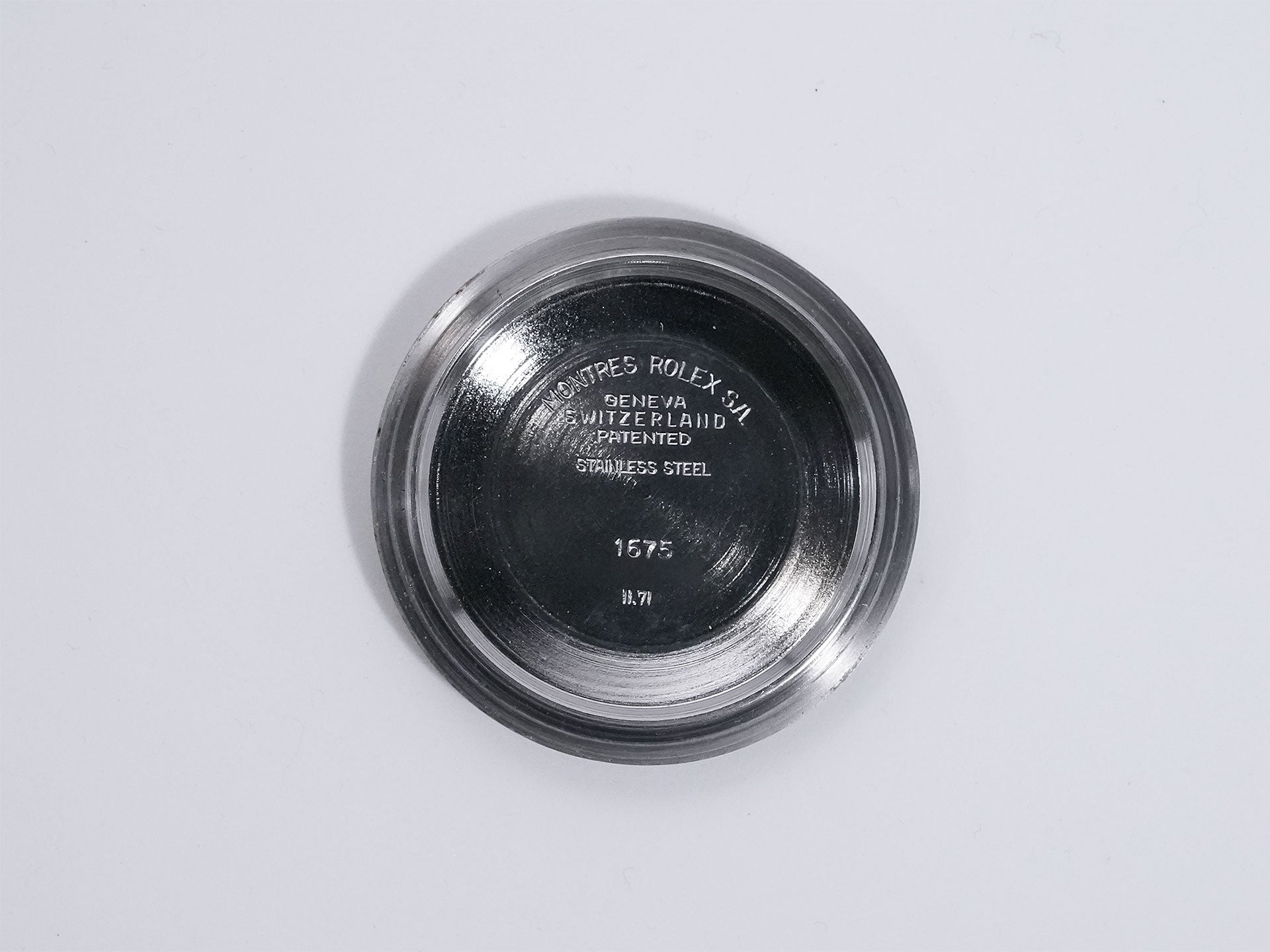 ロレックス GMTマスター Ref.1675 ステンレススチール ブラック文字盤 中古 hs3aeao6