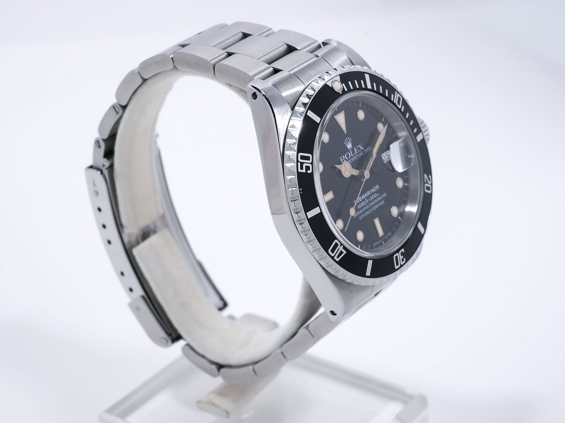 Rolex Submariner Date Ref. 16610 Stainless Steel Black Dial Pre-owned nc4kjz8w