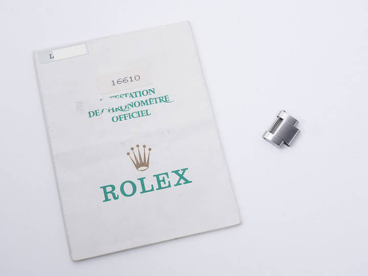 Rolex Submariner Date Ref. 16610 Stainless Steel Black Dial Pre-owned nc4kjz8w
