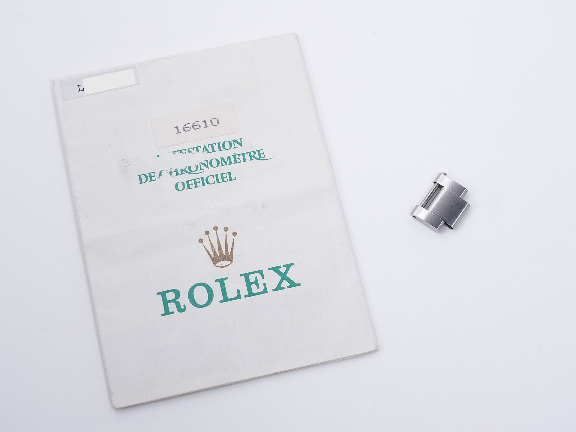 Rolex Submariner Date Ref. 16610 Stainless Steel Black Dial Pre-owned nc4kjz8w