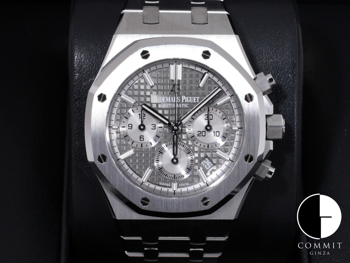 Audemars Piguet Royal Oak Chronograph Ref. 26315ST.OO.1256ST.02 Stainless Steel Gray Dial, Pre-owned, Excellent Condition  (2rpbjq85 appears to be an internal reference number and is not translated)