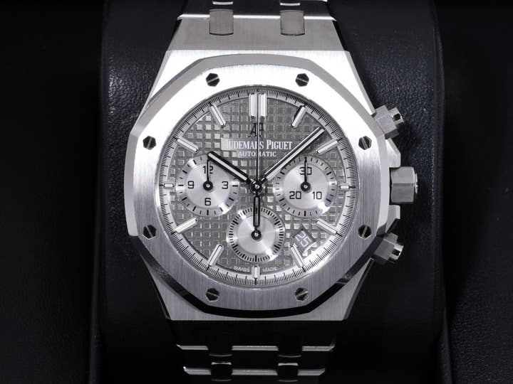 Audemars Piguet Royal Oak Chronograph Ref. 26315ST.OO.1256ST.02 Stainless Steel Gray Dial, Pre-owned, Excellent Condition  (2rpbjq85 appears to be an internal reference number and is not translated)