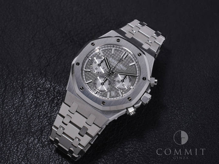 Audemars Piguet Royal Oak Chronograph Ref. 26315ST.OO.1256ST.02 Stainless Steel Gray Dial, Pre-owned, Excellent Condition  (2rpbjq85 appears to be an internal reference number and is not translated)