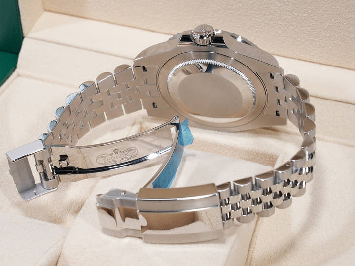 Rolex GMT-Master II Ref. 126710BLRO, stainless steel, black dial, Jubilee bracelet, unused.  (hjgosiyj appears to be a user ID or reference number and not part of the product description)