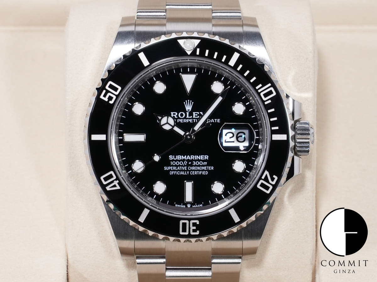 Rolex Submariner Date Ref. 126610LN Stainless Steel Black Dial Unused vid8vhuw