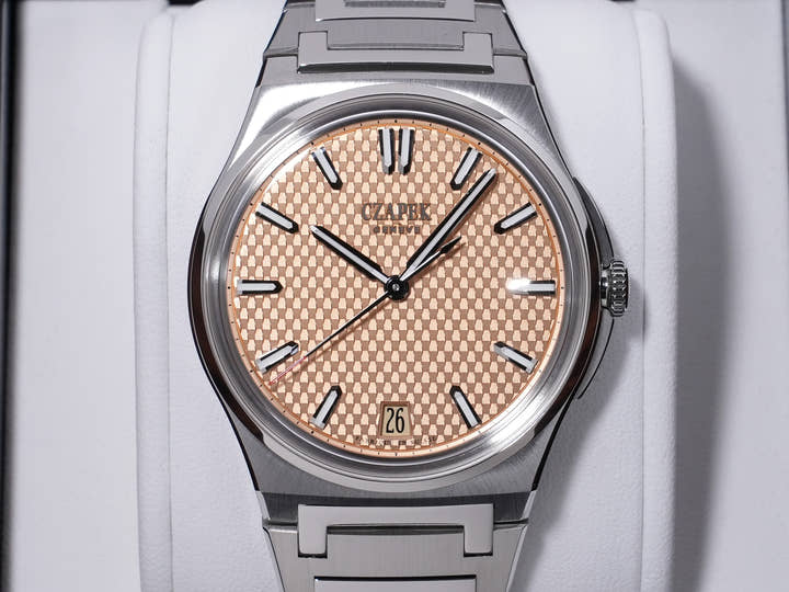 Chapeck Antarctic Passage de Drake Salmon S Ref. - Stainless Steel Salmon Dial Unused anokvicb
