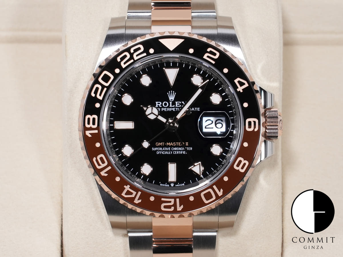 Rolex GMT-Master II Ref. 126711CHNR Stainless Steel/Everose Gold Black Dial Oyster Bracelet Unused 5vd5uveq