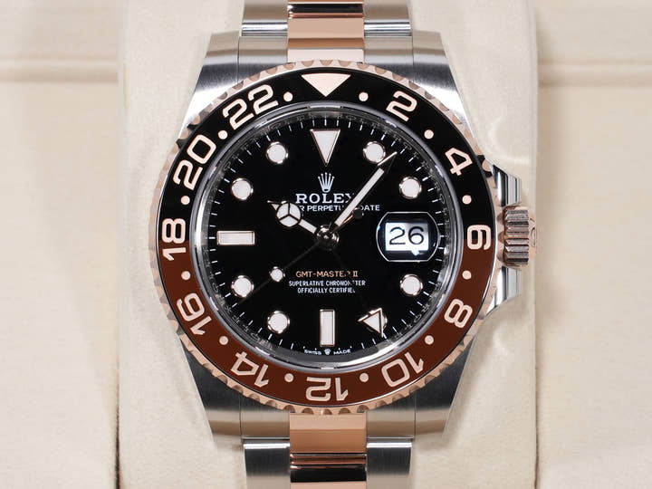 Rolex GMT-Master II Ref. 126711CHNR Stainless Steel/Everose Gold Black Dial Oyster Bracelet Unused 5vd5uveq