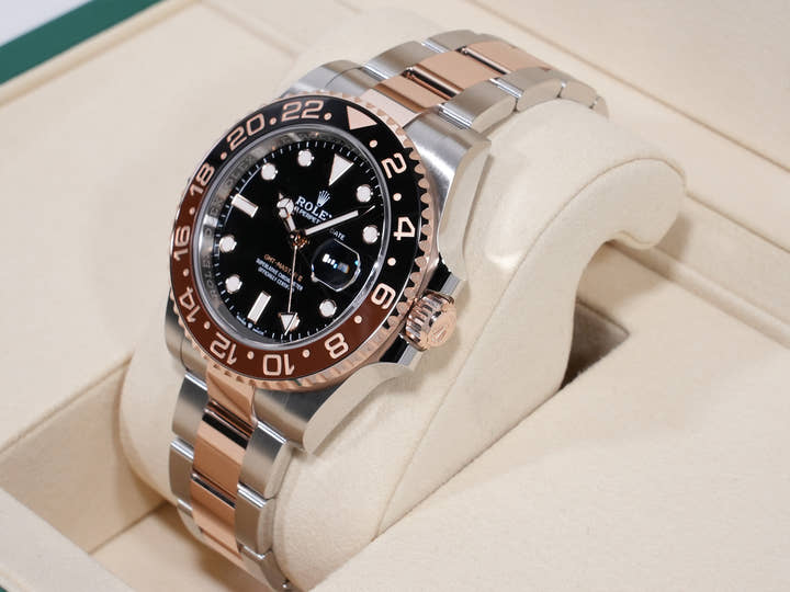 Rolex GMT-Master II Ref. 126711CHNR Stainless Steel/Everose Gold Black Dial Oyster Bracelet Unused 5vd5uveq
