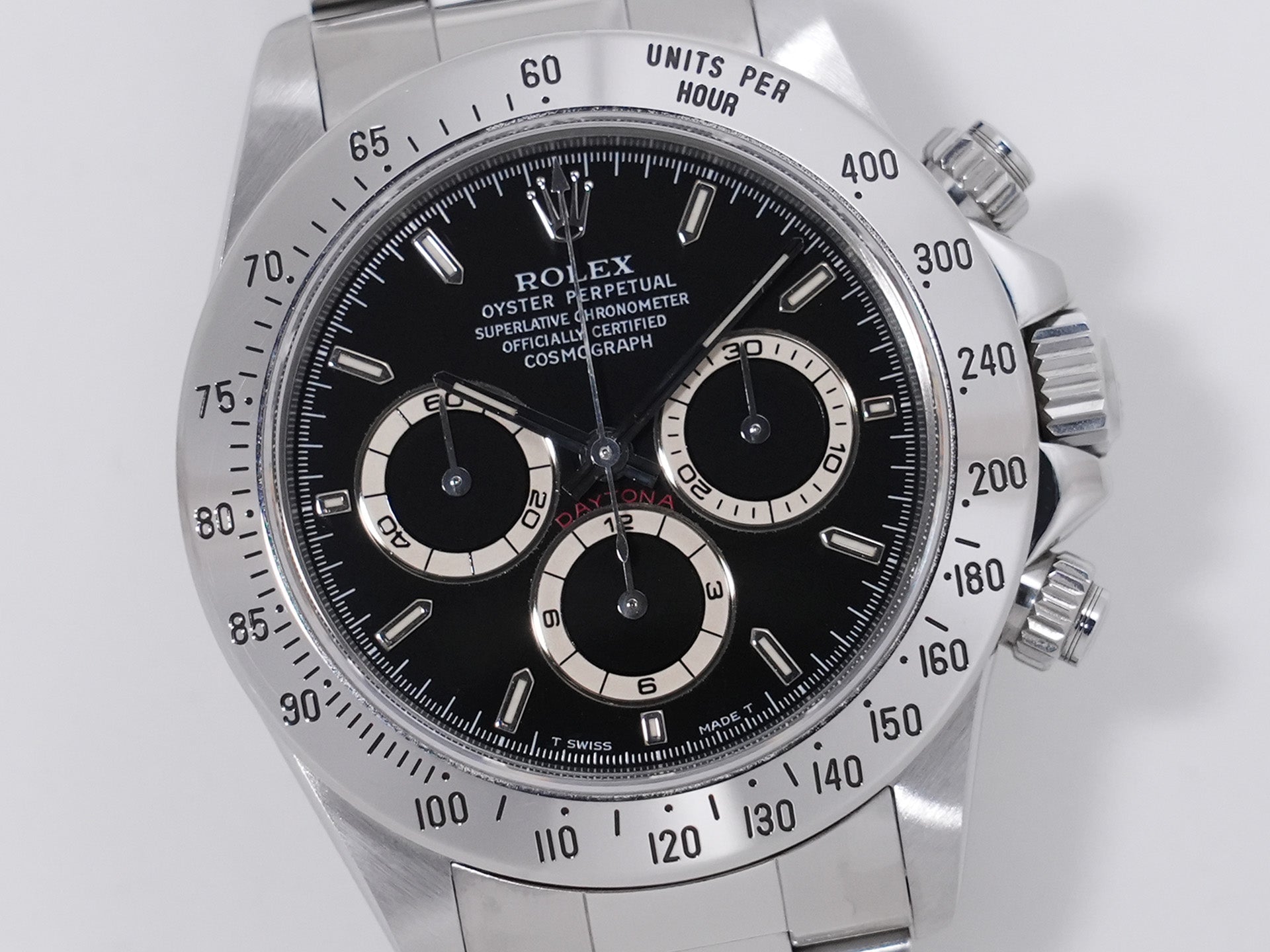 ロレックス デイトナ エルプリメロ Ref.16520 ステンレススチール ブラック文字盤 中古 aebfkvkc