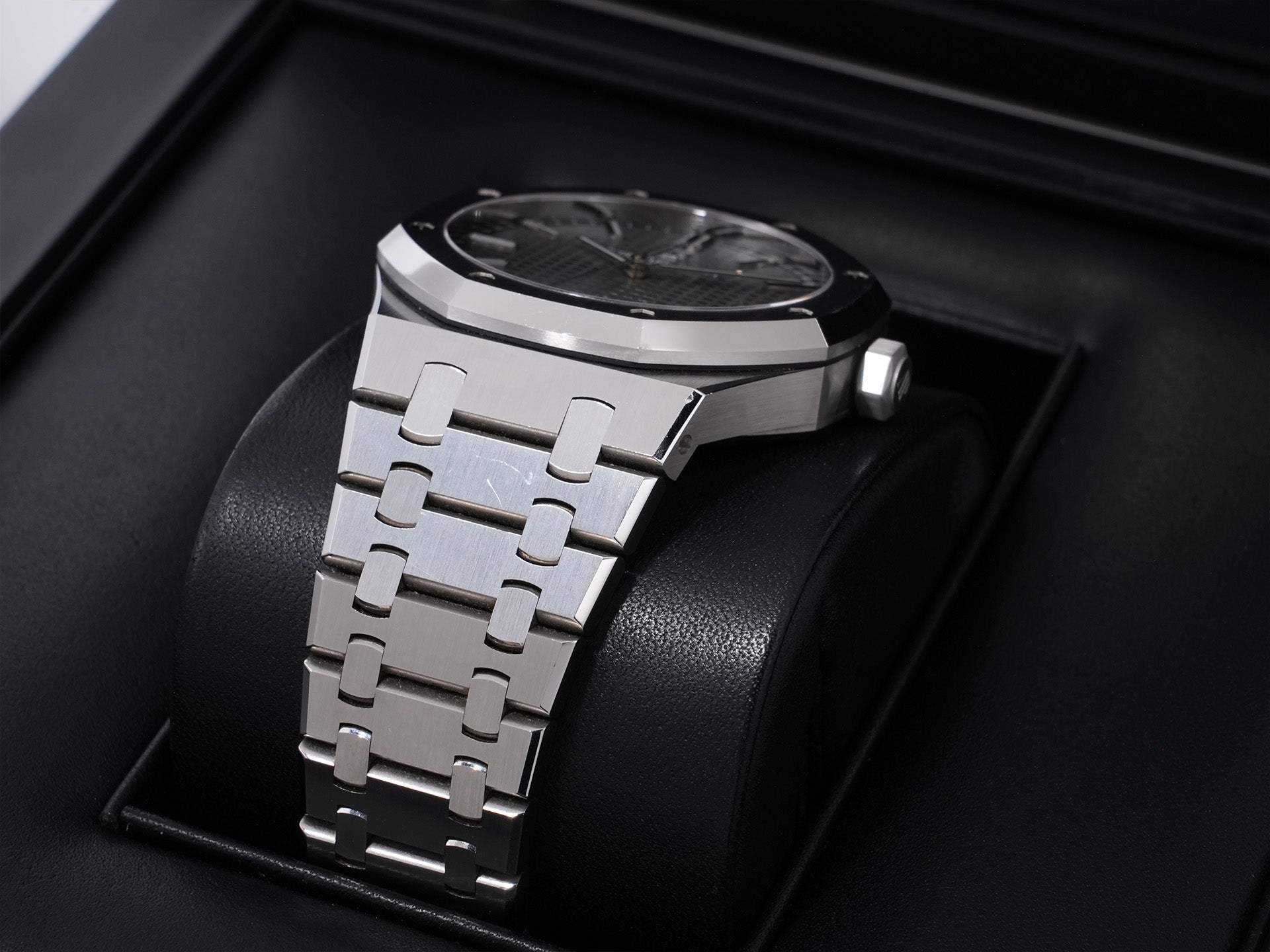 オーデマピゲ ロイヤルオーク Ref.15500ST.OO.1220ST.02 ステンレススチール スレートグレー文字盤 美中古 a5tqro3r