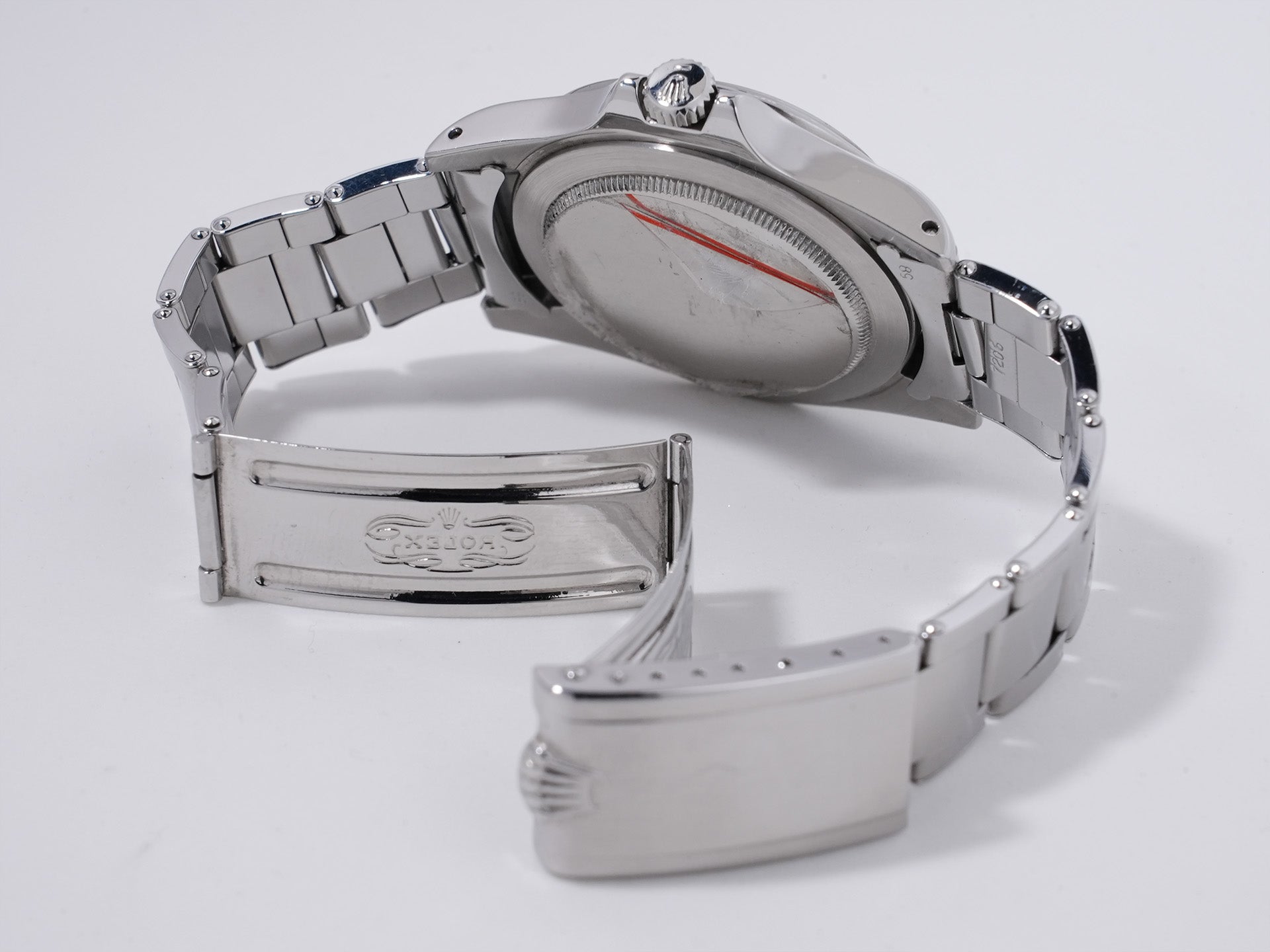 ロレックス エクスプローラーII Ref.1655 ステンレススチール ブラック文字盤 オイスターブレスレット 中古 747xfmgr