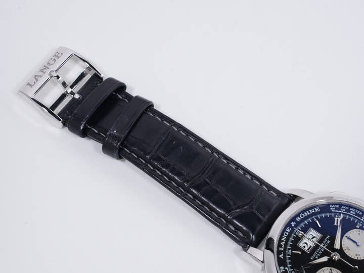 A.ランゲ＆ゾーネ ダトグラフ Ref.403.035 プラチナ ブラック文字盤 中古 req9rvyh