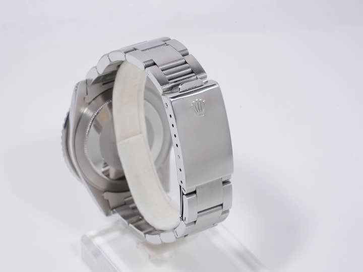 ロレックス GMTマスター Ref.1675 ステンレススチール ブラック文字盤 オイスターブレスレット 中古 25nua7xb